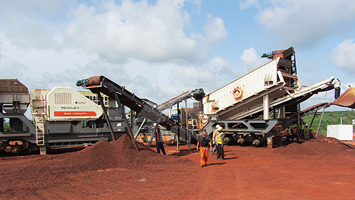 Projet de concassage pour le minerai de fer au Zambie